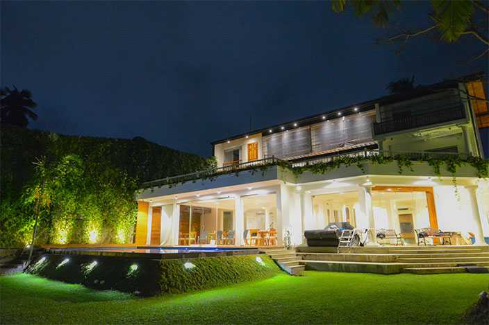 Luxury riverside villa located within the near vicinity of Panadura beach, overlooking Bolgoda river. Book now.